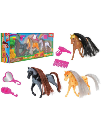 ANIMALI CAVALLI 3 PEZZI