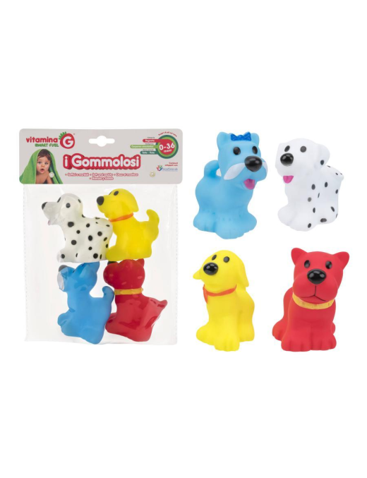 DOGS 4 PIECES