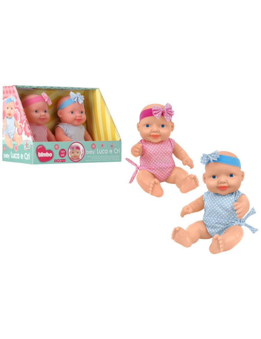 BAMBOLOTTO 21 CM GEMELLINI
