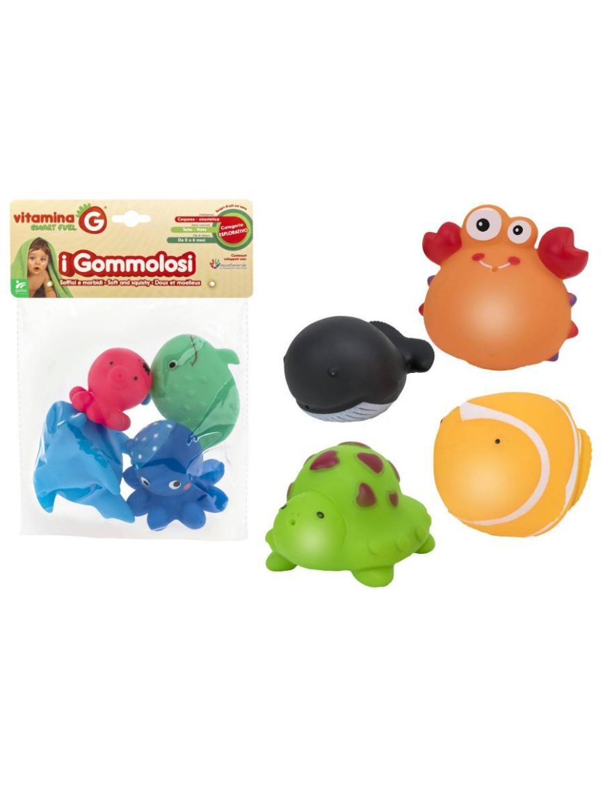 ANIMALI MARINI 4 PEZZI