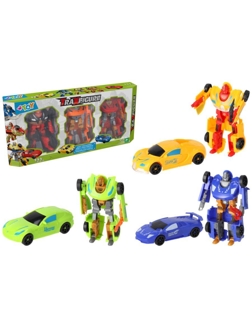 TRAXFIGURE ROBOT 3 PEZZI