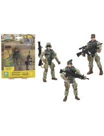 PERSONAGGIO MILITARE CON ACCESSORI