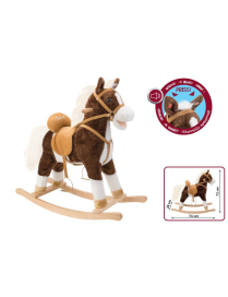 CAVALLO A DONDOLO PELUCHE CON SUONO