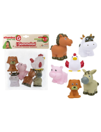 FARM ANIMALS 6 PIECES