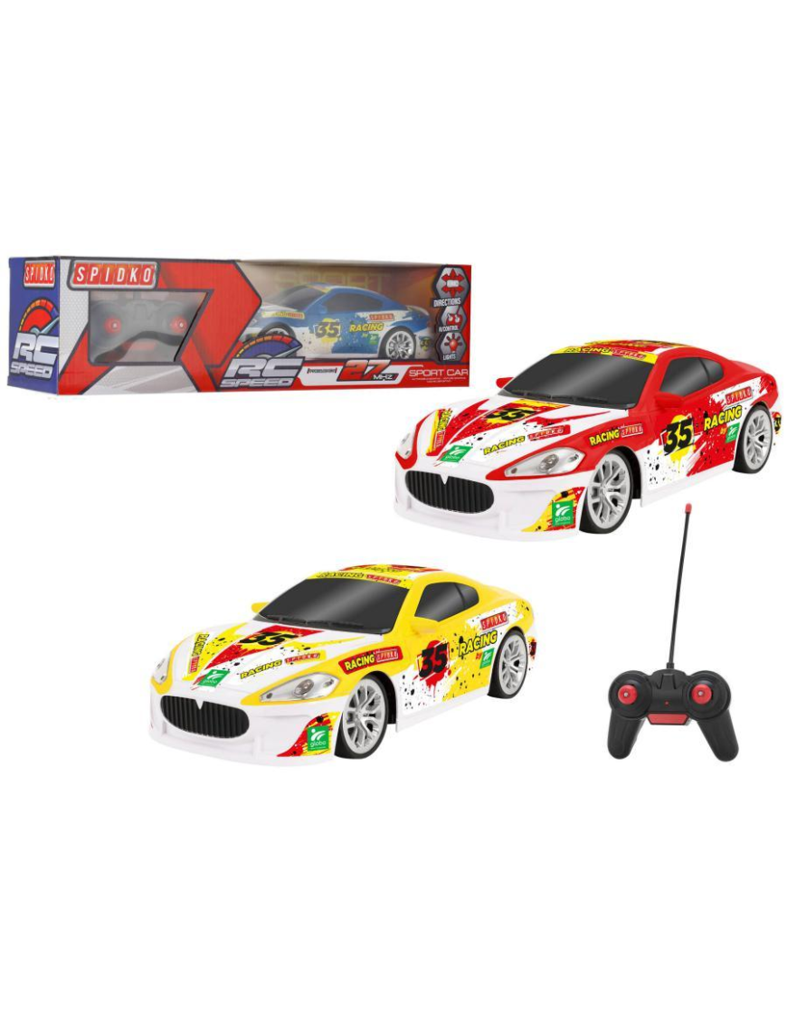 AUTO DA CORSA RADIOCOMANDATA IN SCALA 1:16