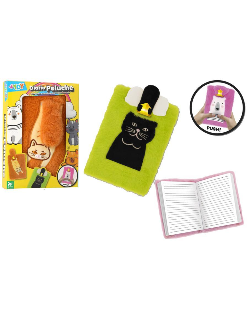 PLUSH DIARY 80 PAGES