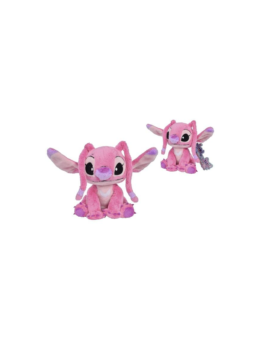 STITCH PELUCHE ANGEL ROSA 25cm