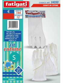 BRICO COTTON GLOVES SIZE S