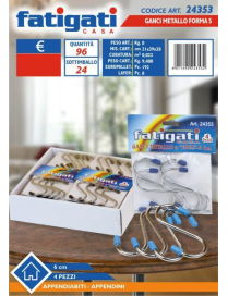 S-SHAPED KITCHEN HANGERS 6 CENTIMETERS