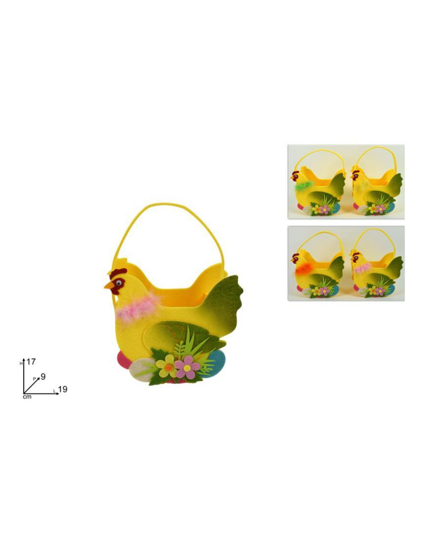 HEN BASKET 19x9x17 CM