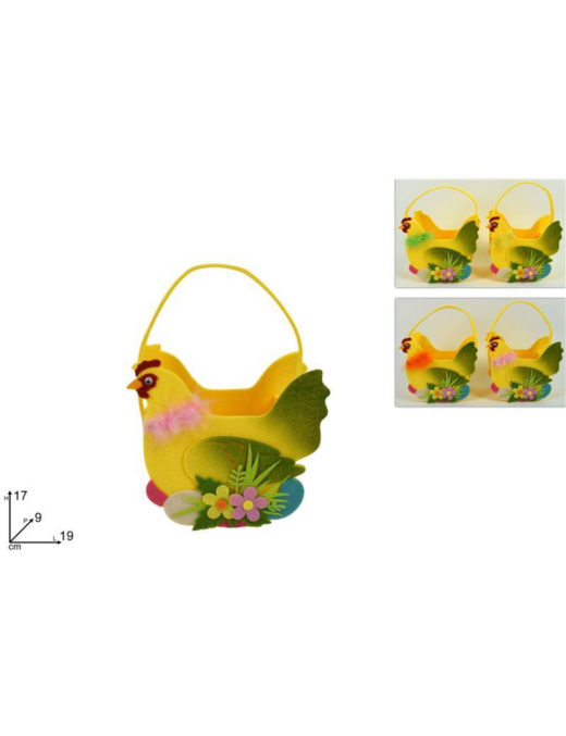 CESTINO GALLINA 19x9x17 CM