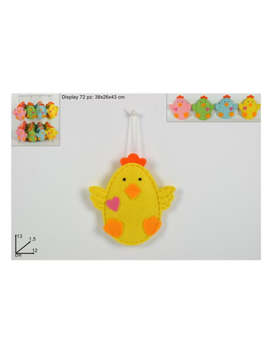 ASSORTED CHICK HANGER 13 CM