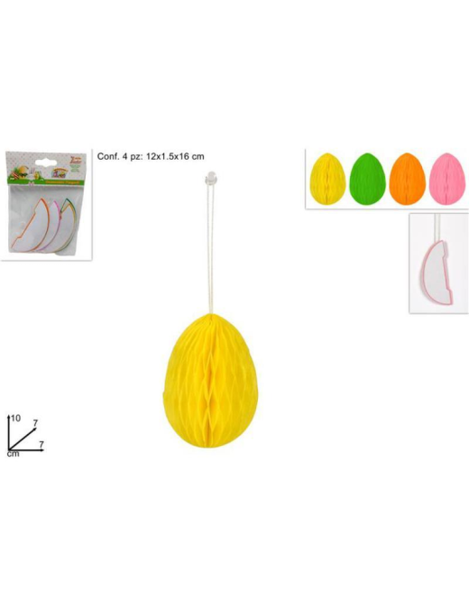 EGG PAPER HANGER 4pcs