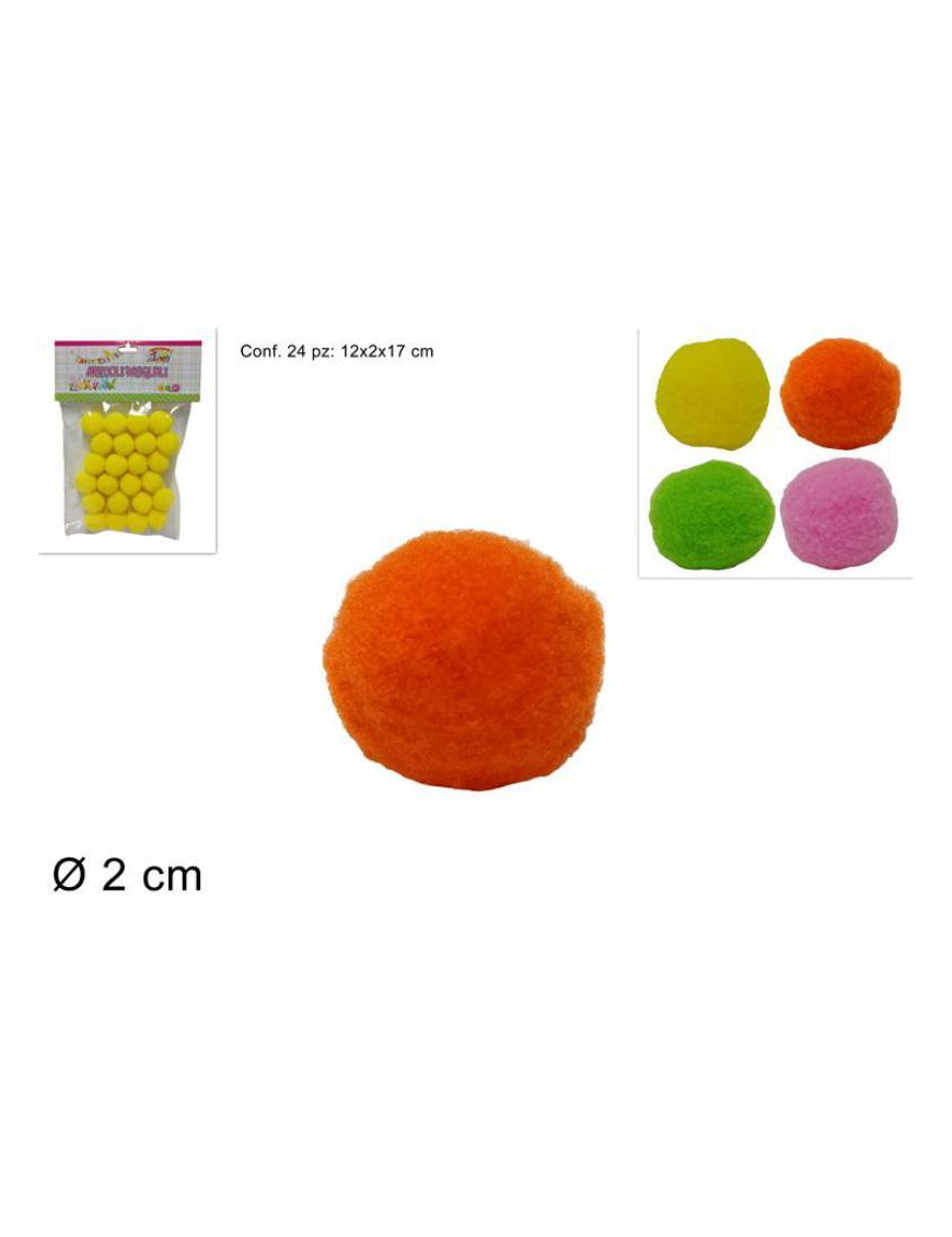 WADDING BALLS 2cm 24pcs
