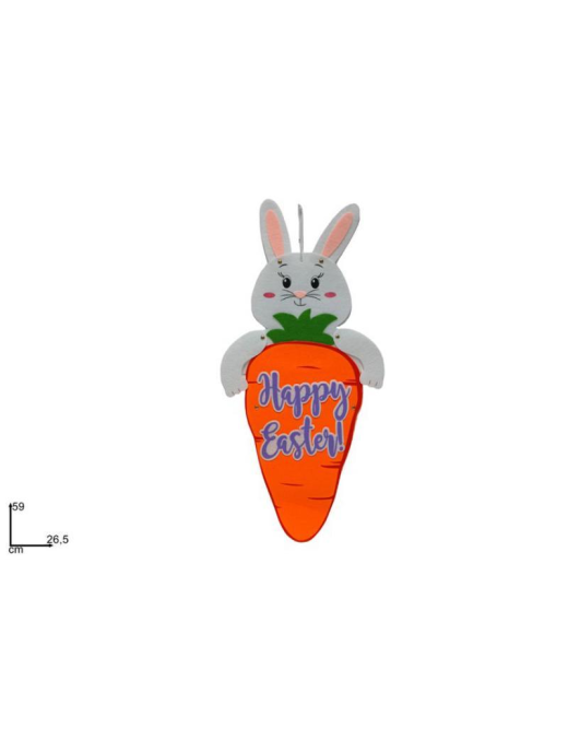 APPENDINO CONIGLIO CON CAROTA 59 CM