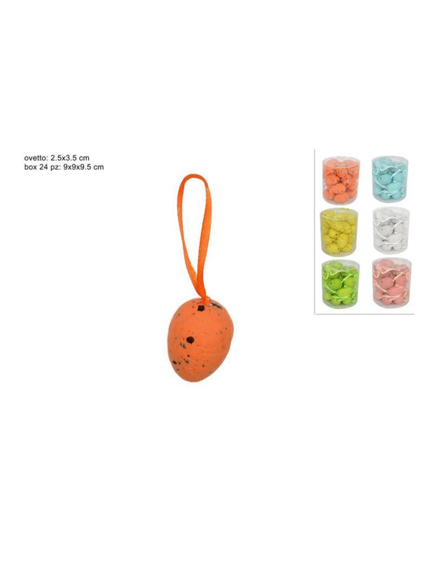 COLORED EGGS 3.5 cm 24 pieces