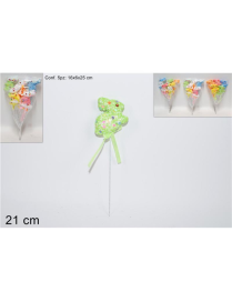 SPILLONE 21 centimetri CONIGLIO 5 pezzi