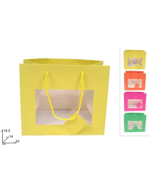 BUSTA REGALO VETRINETTA 24x14x19,5