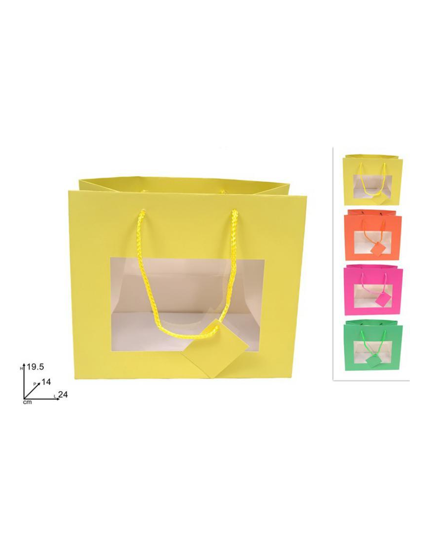 BUSTA REGALO VETRINETTA 24x14x19,5