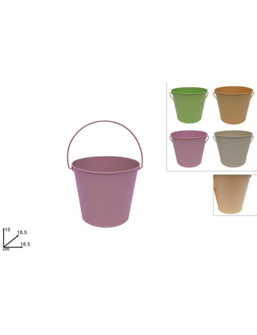 EASTER DECORATION BUCKET 15cm