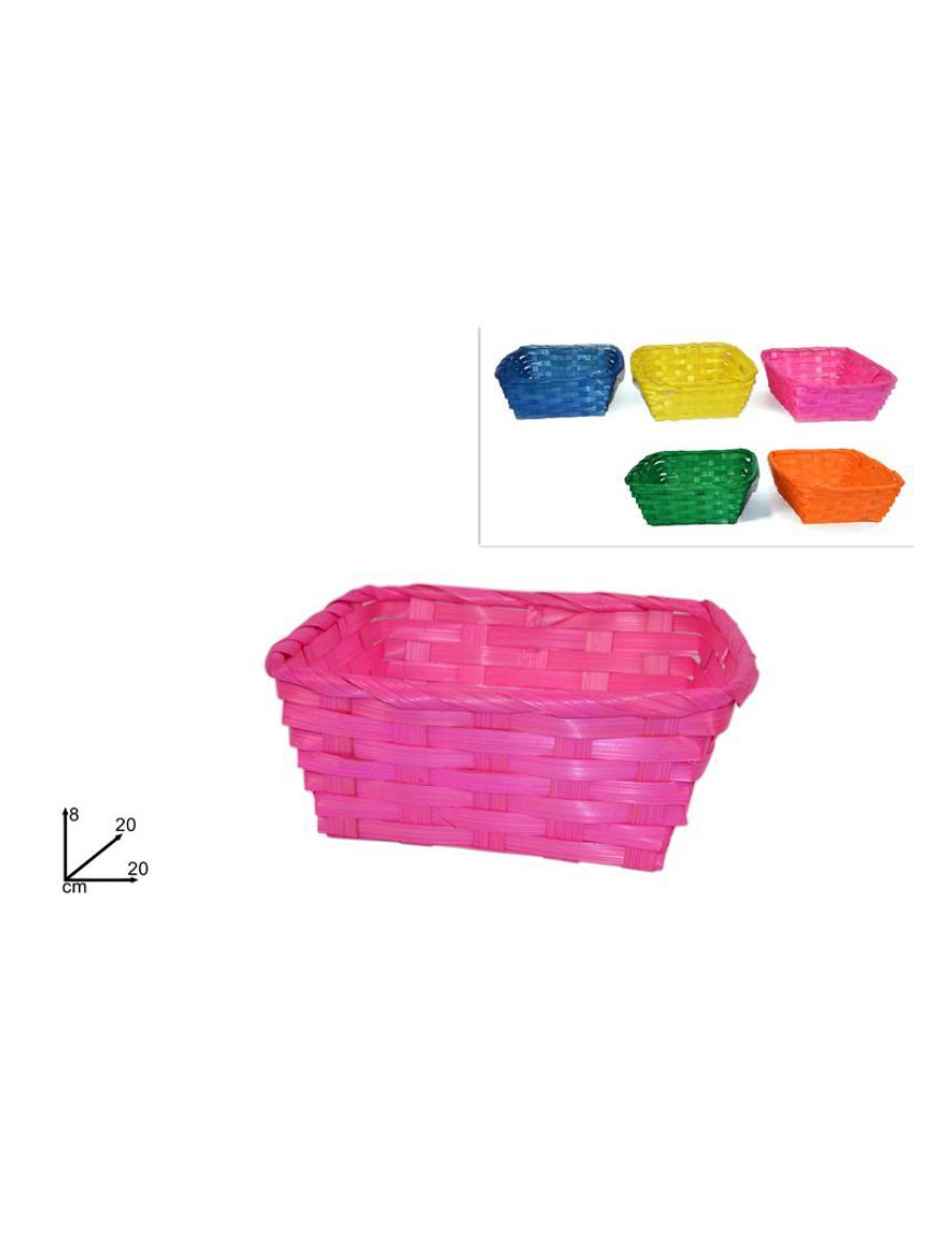 L.COLOR SQUARE BASKET GI003079