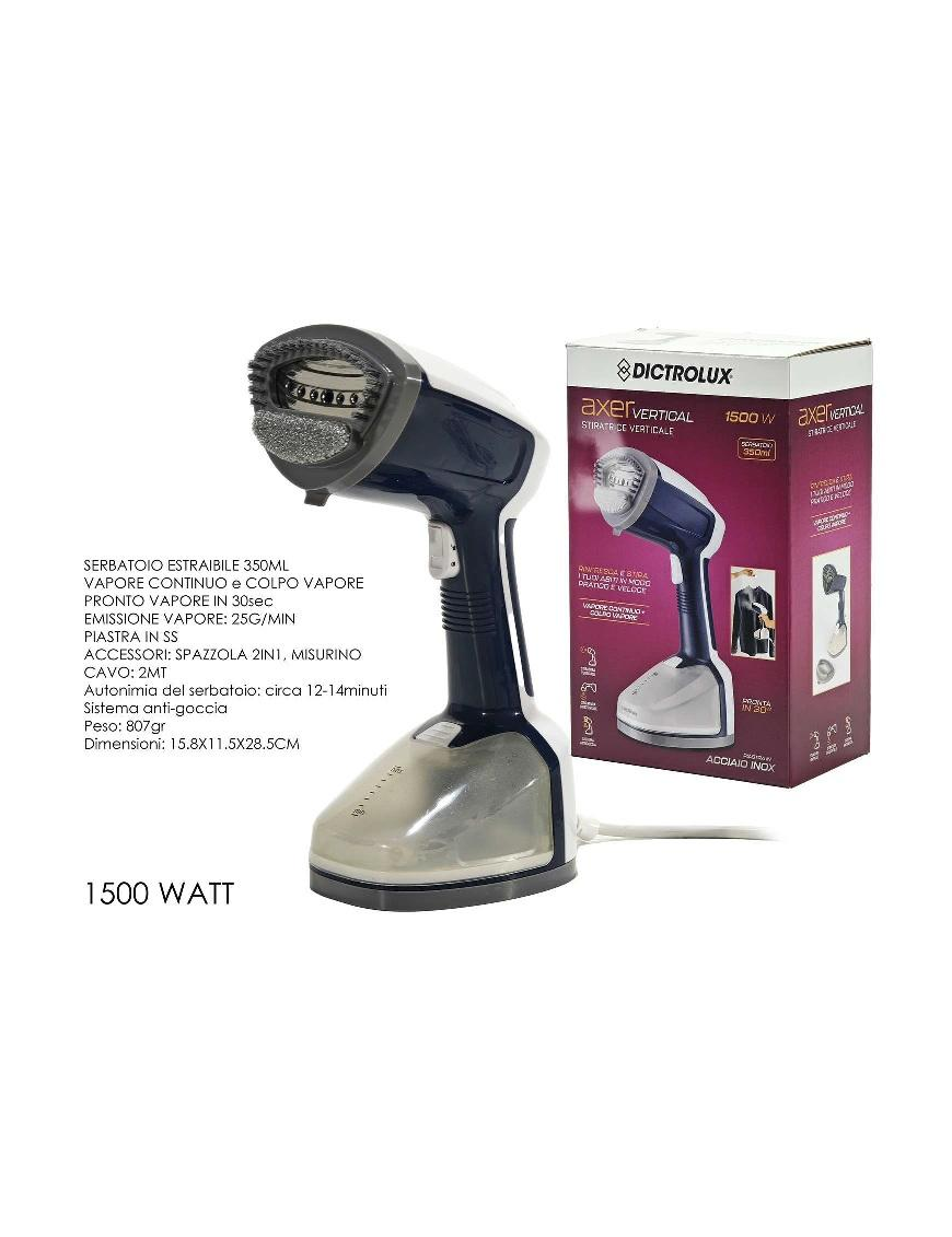 DICTROLUX VERTICAL IRON 1400W
