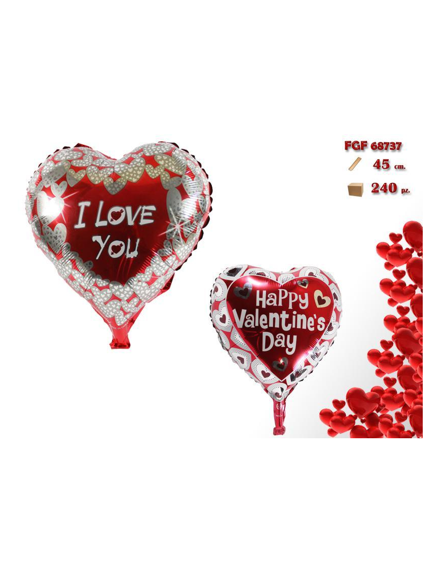HEART BALLOONS 2 pieces 45cm