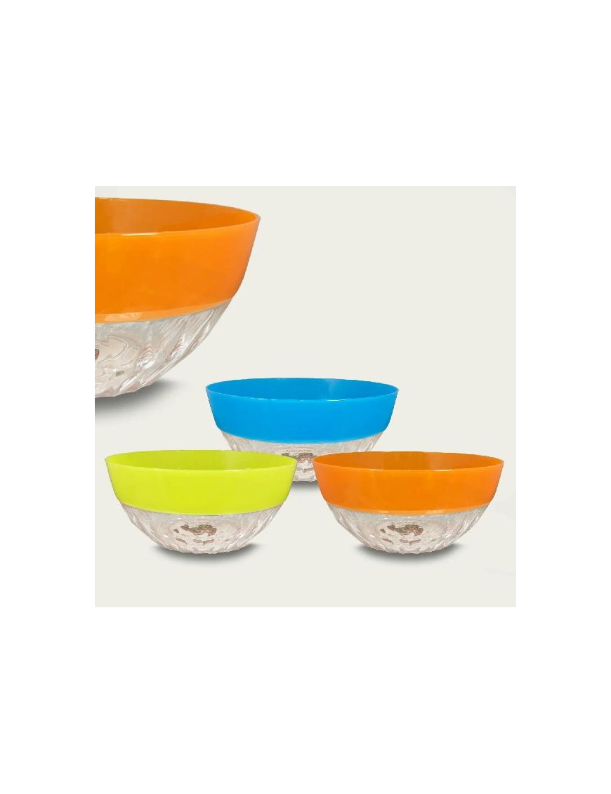 INSALATIERA PLASTICA 25cm h12