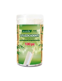 LINEA BAMBOO STUZZICADENTI INCART.  100pezzi