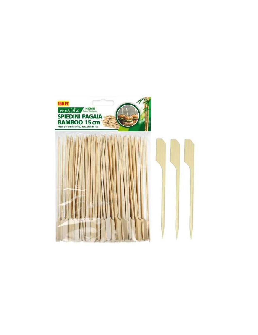 LINEA BAMBOO SPIEDINI SPADA 15cm 100pezzi