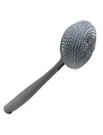 SPAZZOLA PIATTI CON PAGLIETTA INOX