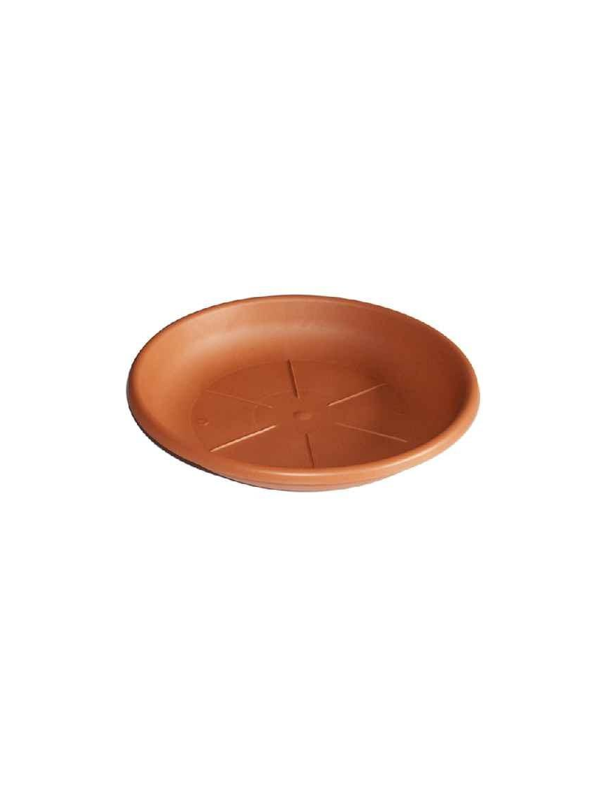 TERRACOTTA COLORED SAUCER 12 cm