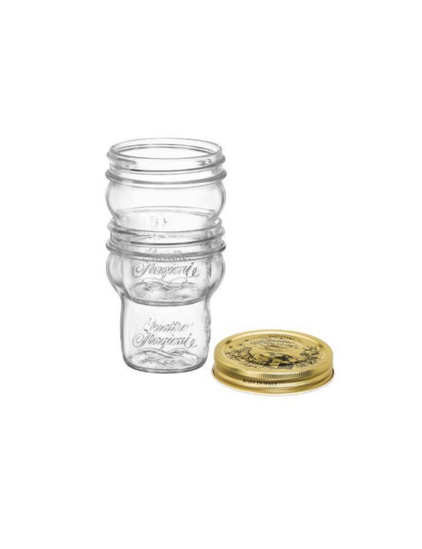 FOUR SEASONS STACKABLE JAR 0.27cl WITH LID
