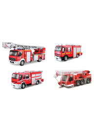 BURAGO IN SCALA 1:50 CAMION VIGILI DEL FUOCO
