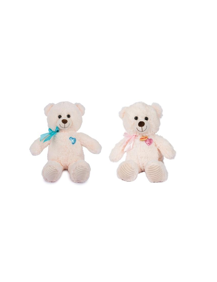ORSETTO PELUCHE  60cm CON FIOCCO