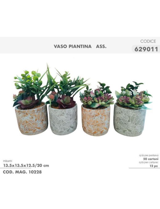 ASSORTED ARTIFICIAL SUCCULENT PLANT 20cm