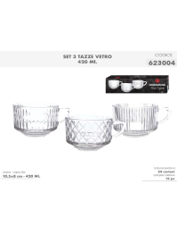 FUJION TAZZE 3pz 420ml
