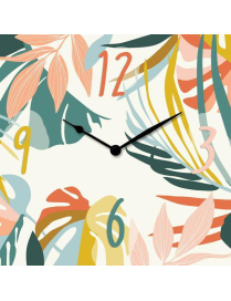 CLOCKART 30x30 FOLIAGE CLOCK