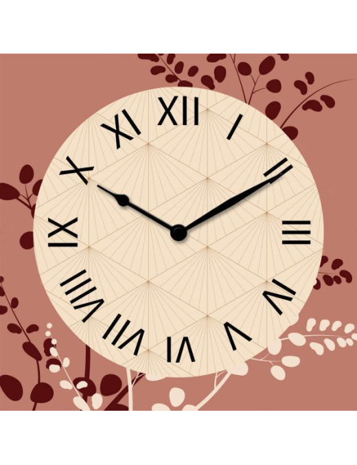 CLOCKART 30x30 JAPANESE CLOCK
