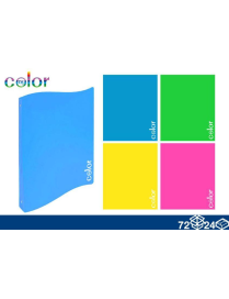 SOFT RING BINDER WITH FLUORESCENT COLORS