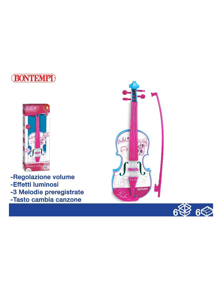 BONTEMPI VIOLINO ELETTRONICO 42cm