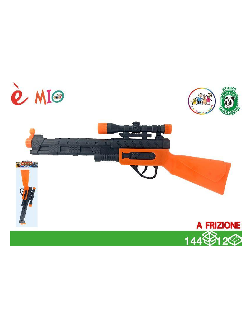 38cm Friction Action Police Rifle