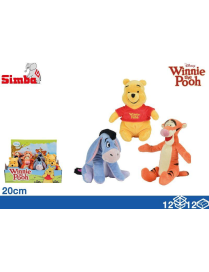 DISNEY PELUCHE WINNIE THE POOH 20cm