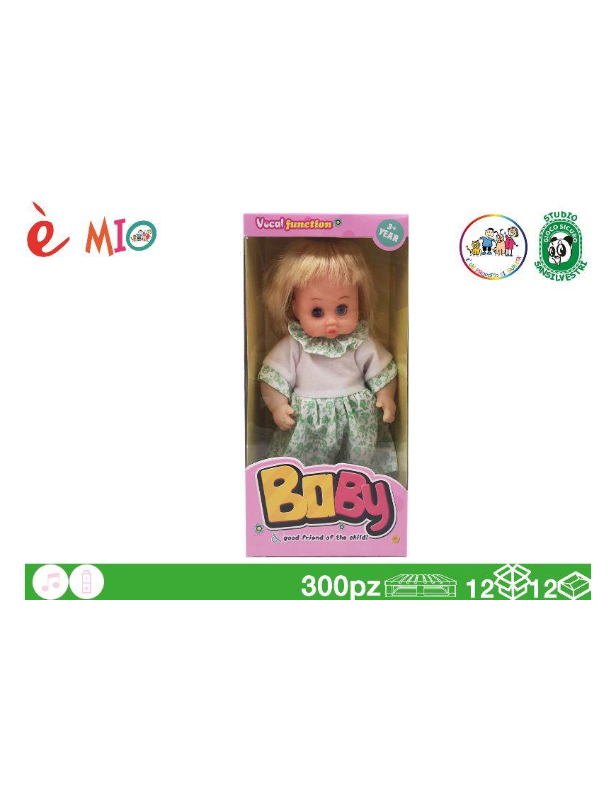 BAMBOLOTTO PARLANTE 29cm