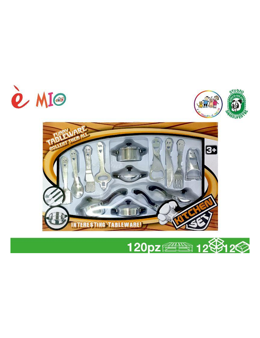 ACCESSORI CUCINA CUOCO 14pz