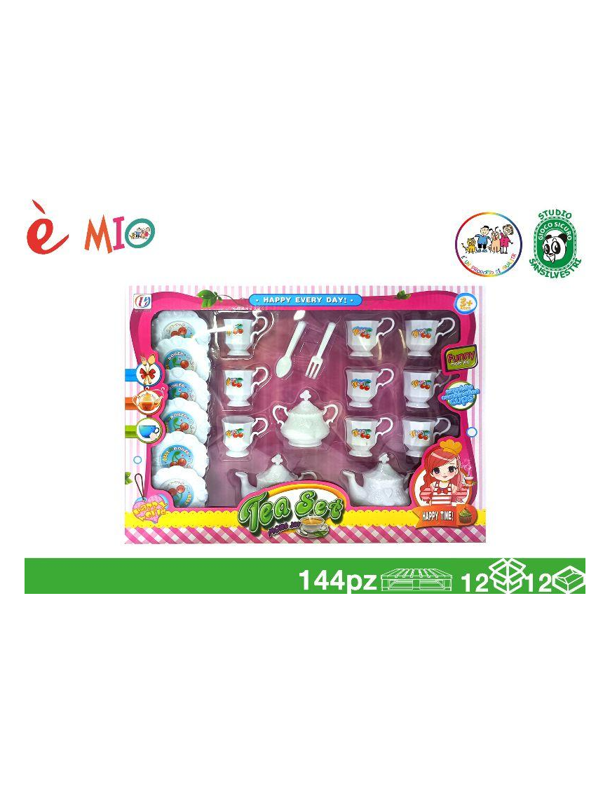ACCESSORI CUCINA SERVIZIO THE 20pz