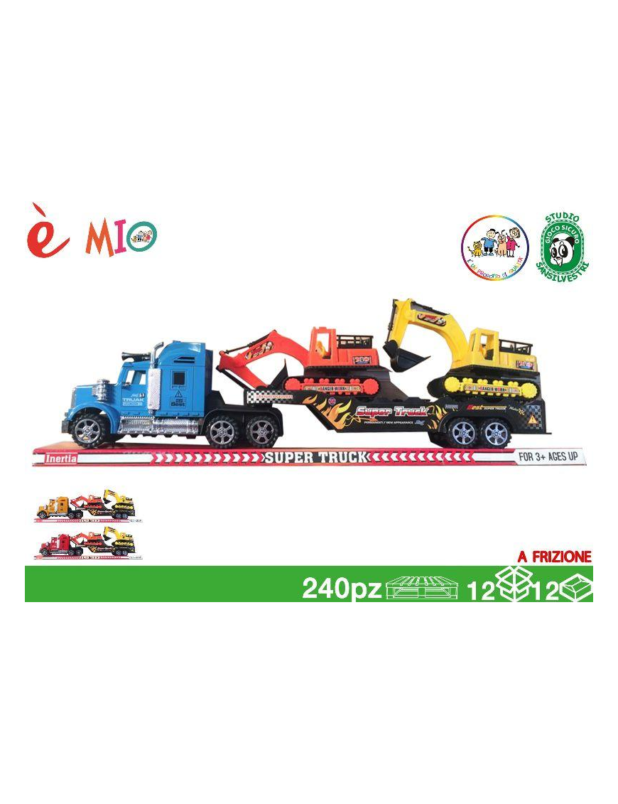 47cm TRUCK WITH 2 17cm CRANES