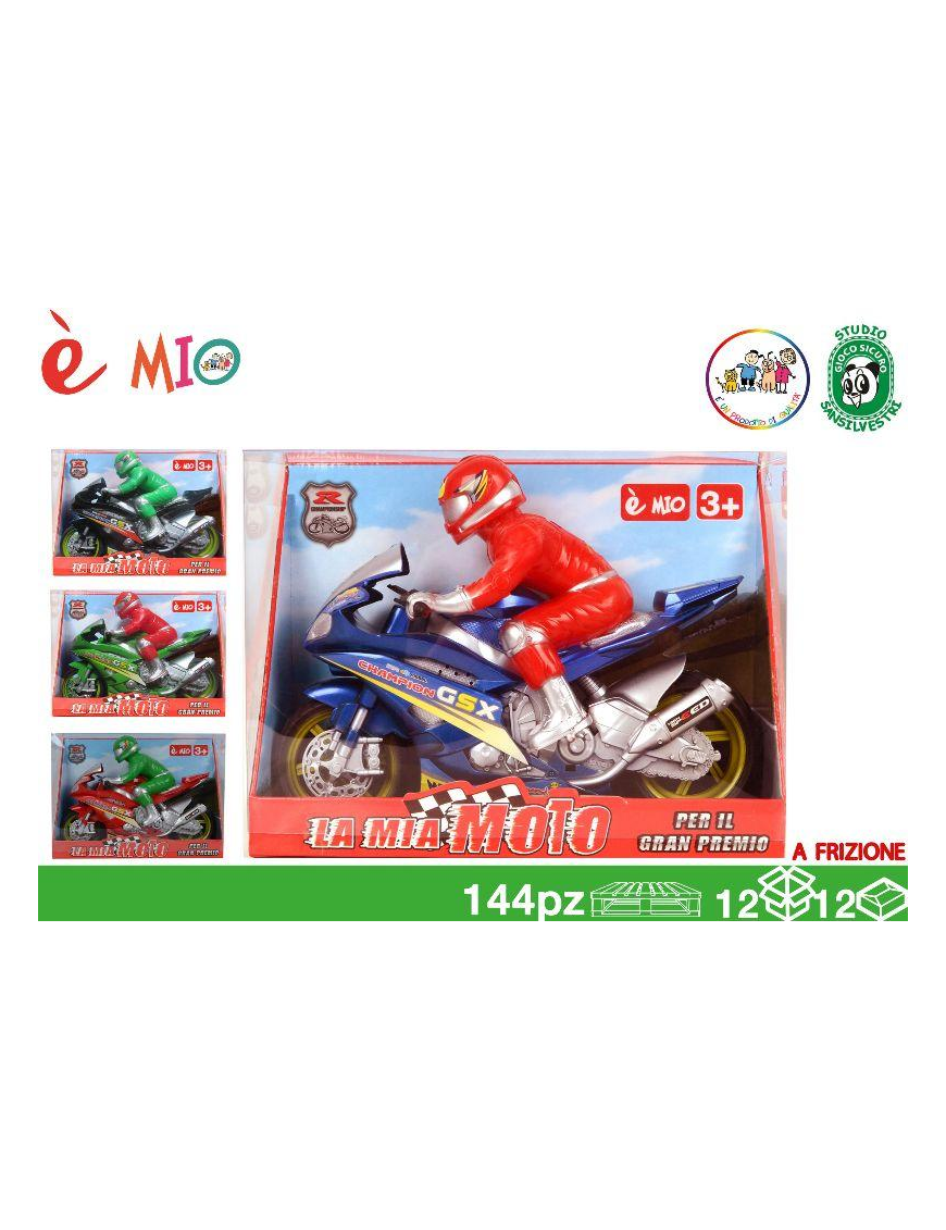 MOTO A FRIZIONE 26x20cm