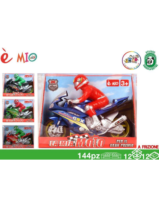 FRICTION MOTORCYCLE 26x20cm