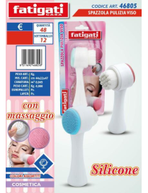 SPAZZOLA PULIZIA VISO SILICONE
